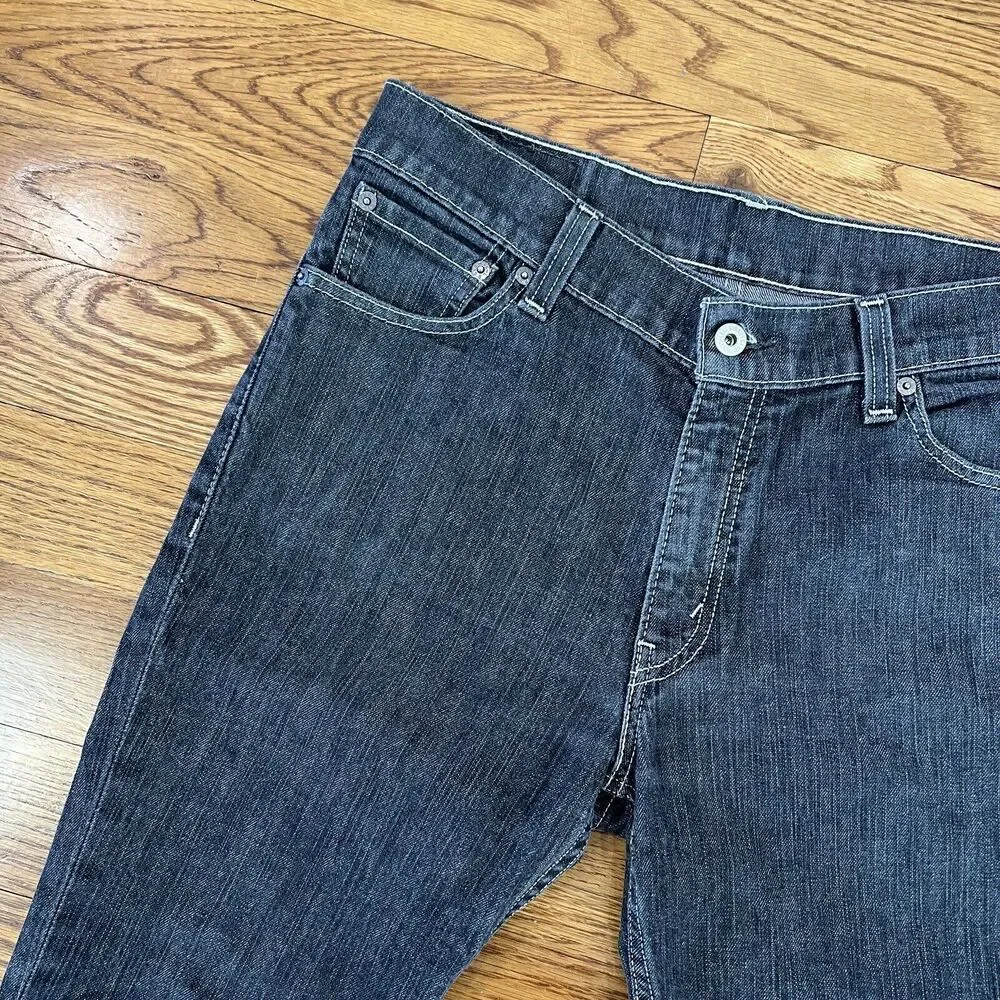 Levis Premium 510 Super Skinny Denim Jeans Mens W34‎ L34 Black